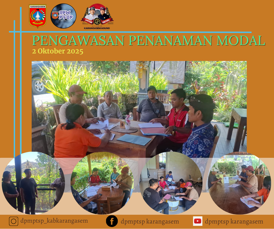 PENGAWASAN PENANAMAN MODAL
